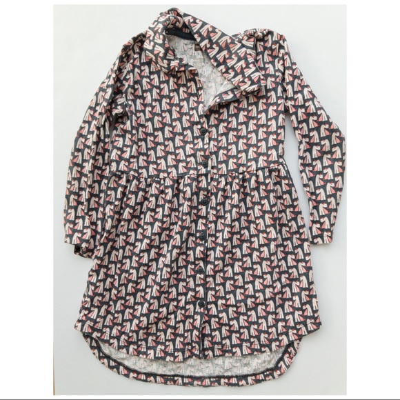 Tea Collection Scottie Dog Tea Dress size 5 - Picture 2 of 2